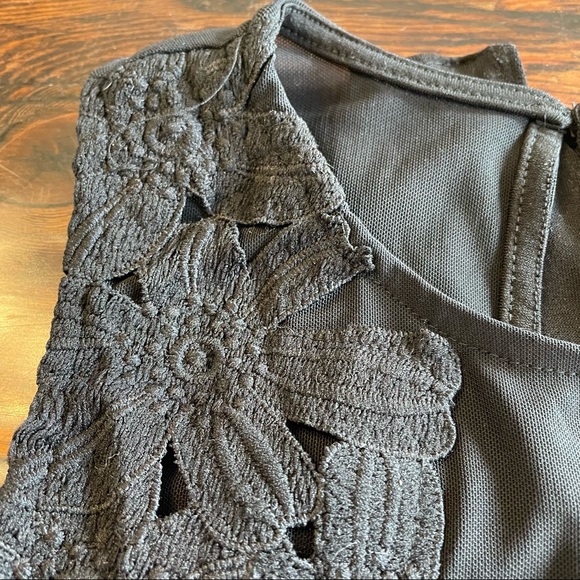 Black Mesh Bodysuit size Medium - Picture 5 of 11